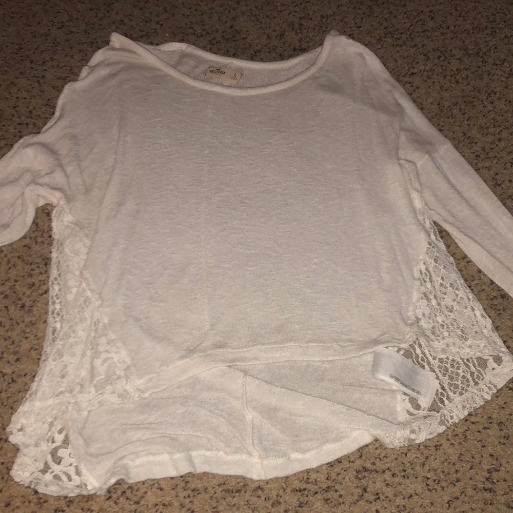 Cream sweater